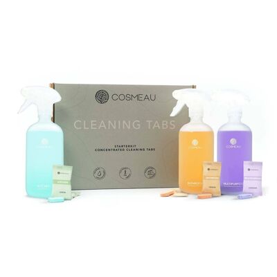 Cosmeau Cleaning Kit - Limpiador de cocina - Limpiador de baños - Vidrio