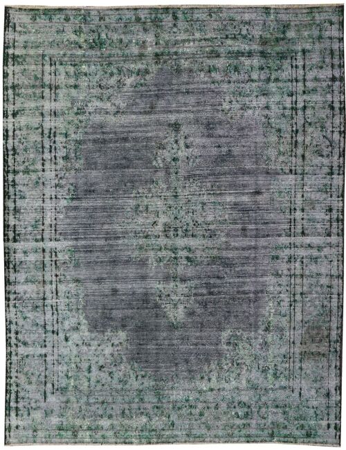 Handknotted Fine Vintage Carpet-73162