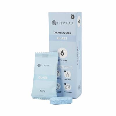 Cosmeau Glass Cleaning Tabs Refill 6 Pieces