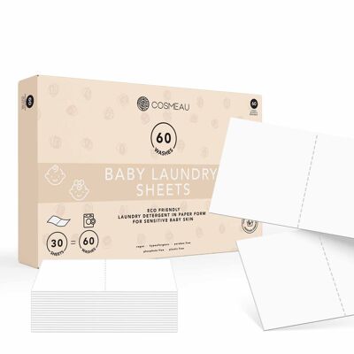 Cosmeau Laundry sheets Baby PH neutral