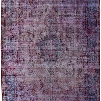 Handknotted Fine Vintage Carpet-73199