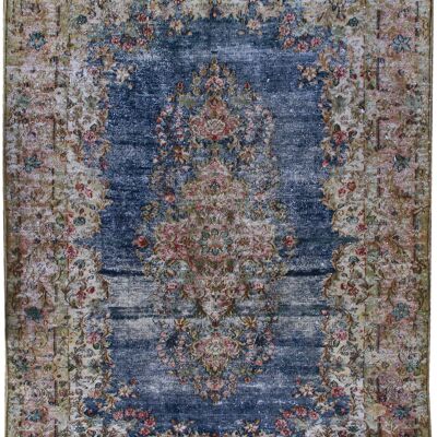 Handknotted Fine Vintage Carpet-73200