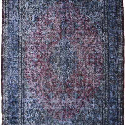 Handknotted Fine Vintage Carpet-73717