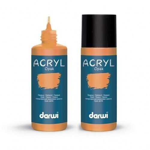 Darwi Acrilico Opaco [80 ml] ARANCIONE