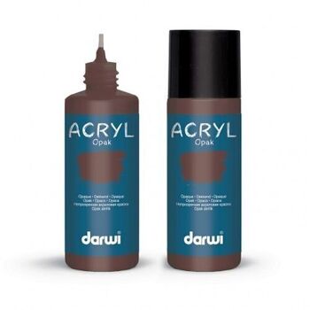 Darwi Acrylique Opaque [80 ml] CHOCOLAT