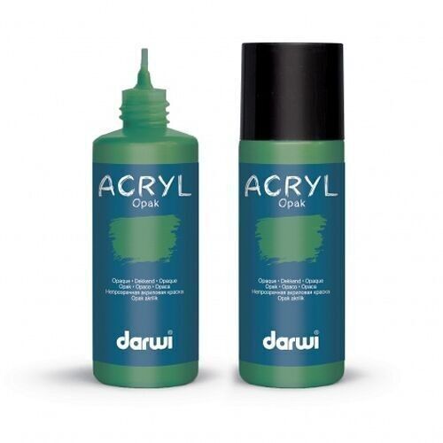 Darwi Acrilico Opaco [80 ml] VERDE ABETE