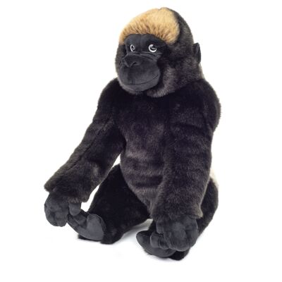 Gorille de montagne assis 35 cm - peluche - peluche