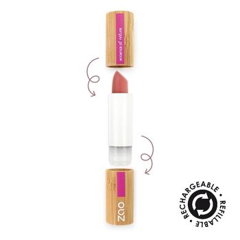 ZAO Tester Classic Rouge à lèvres (Bambou) * biologique, végétalien et rechargeable 2