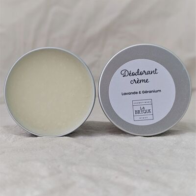 Creme-Deodorant – Geranie und Lavendel