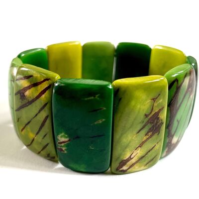 Tagua | Bracelet Curseur Vert