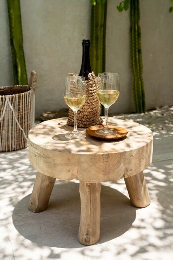 La table d'appoint Rhodes - Naturel 4