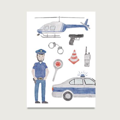 Cartoline "Polizia"