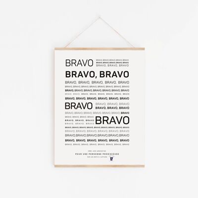 Affiche Mantra Bravo  (A2, A3, A4, A5, mini)