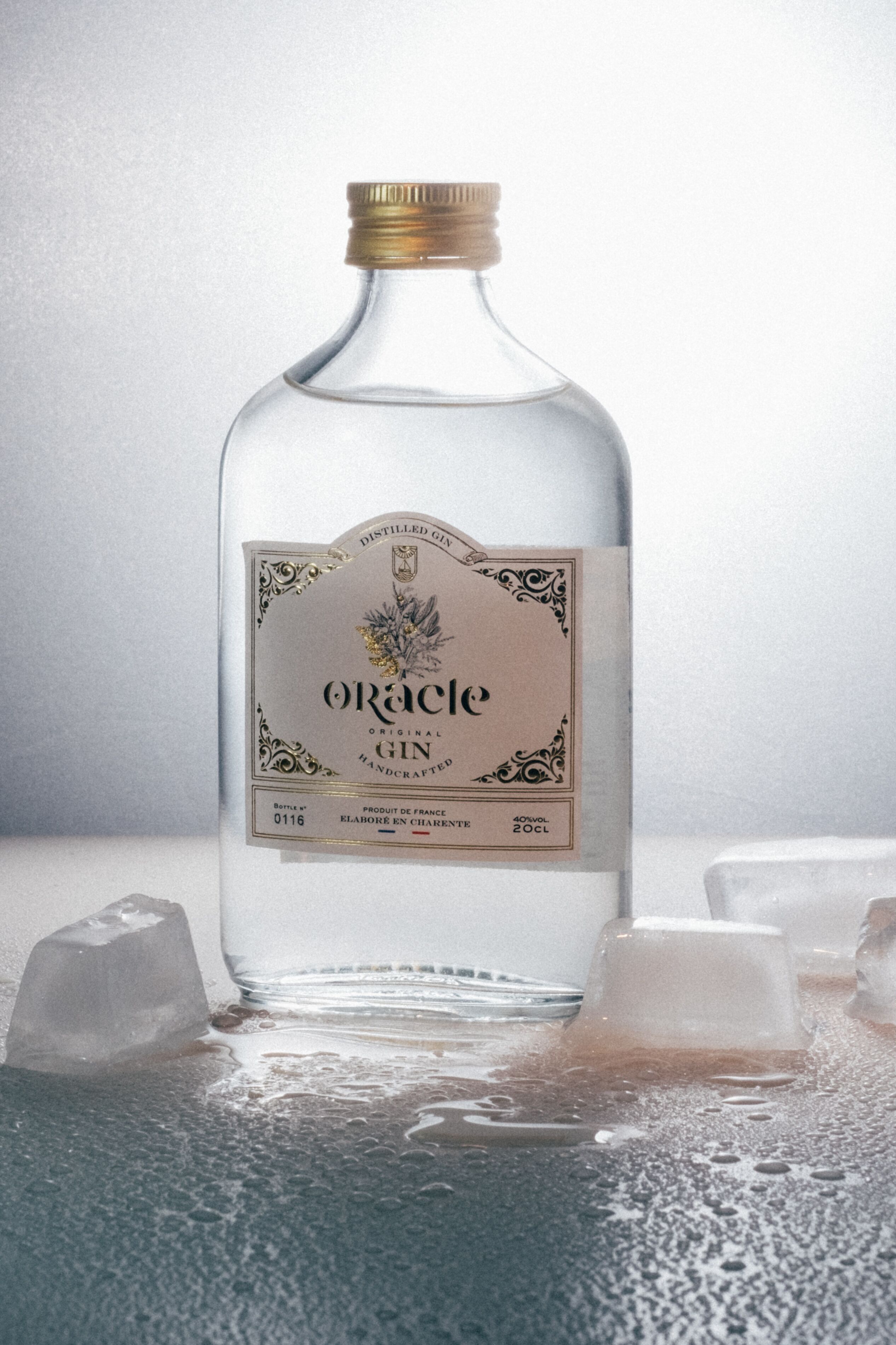 Oracle destillierte Gin-Flaschen – 20 cl. 40 %