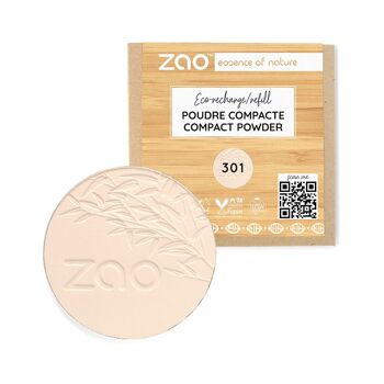 ZAO Recharge Poudre compacte * bio, vegan & rechargeable 2