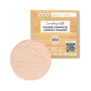 ZAO Recharge Poudre compacte * bio, vegan & rechargeable 8