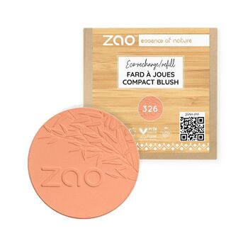 ZAO Recharge Blush Compact* bio, vegan & rechargeable 10