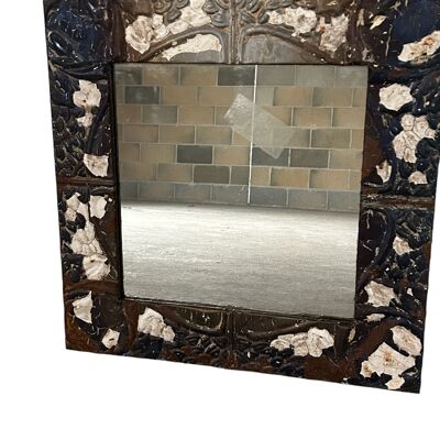 Pressed Tin Ceiling Tile Mirror (RW06)