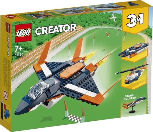 LEGO 31126 - AVION SUPERSONIQUE