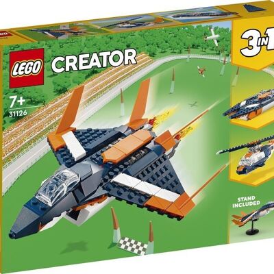 LEGO 31126 - AVION SUPERSONIQUE