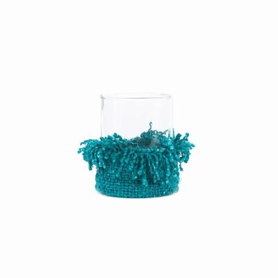 The Oh My Gee Candle Holder - Aqua - L