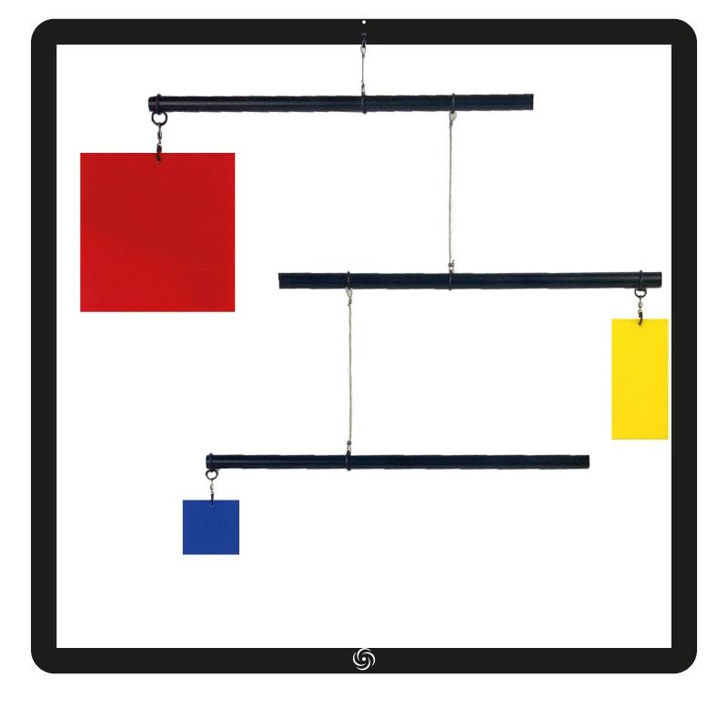 Composición III Rojo, Amarillo y Azul