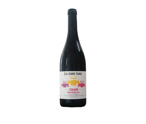 Les 3 Saints-Sceaux, Vin de France Cinsault, Rouge