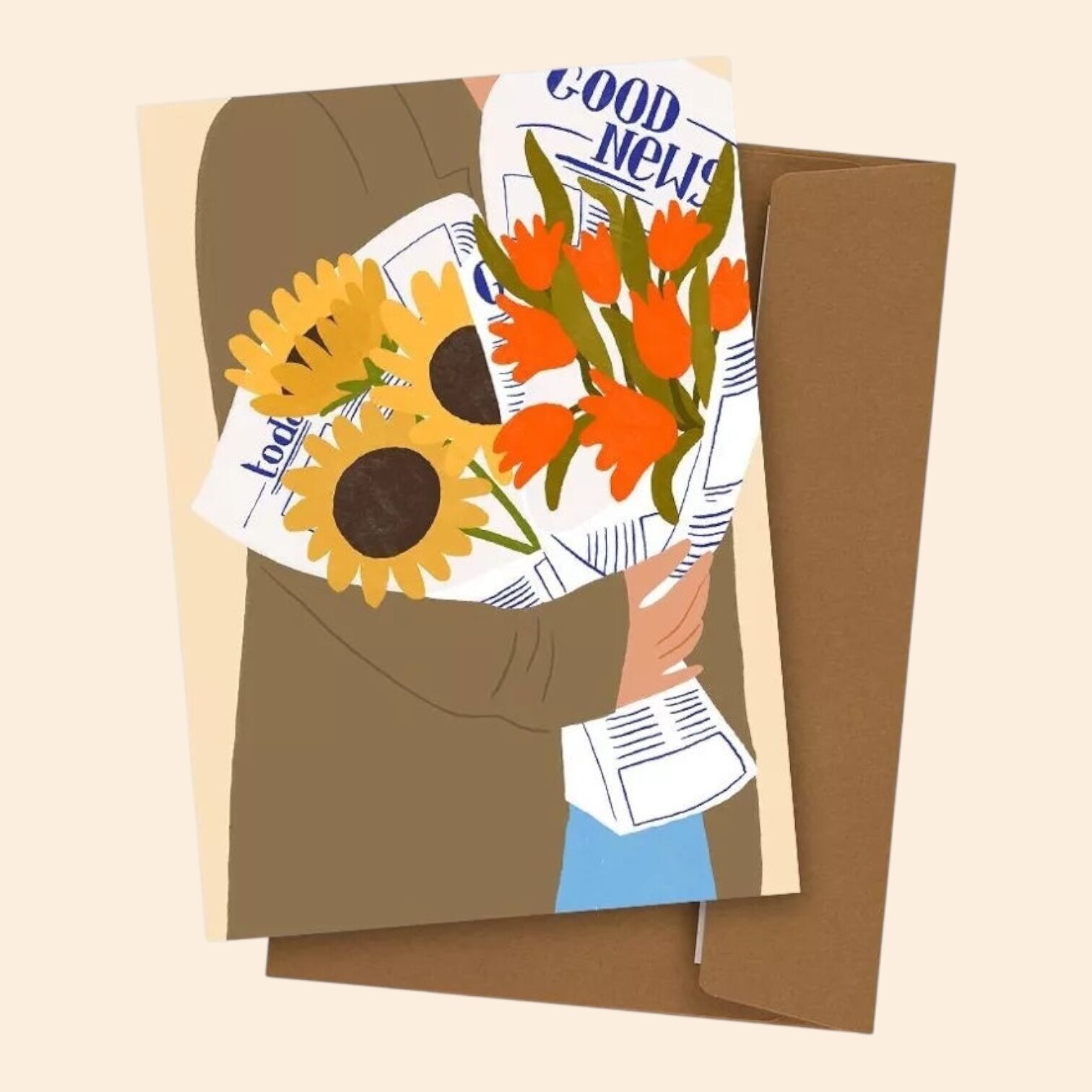 Cartolina di giornale