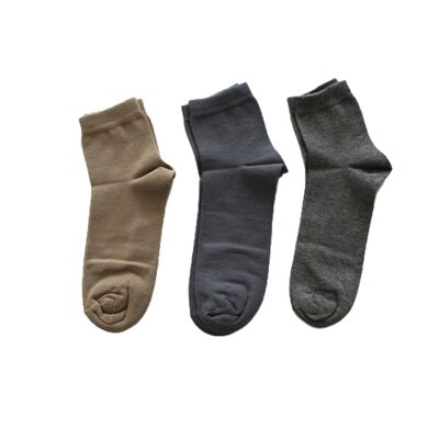 ONAIE Ankle Socks - 35-38 - Gray Melange