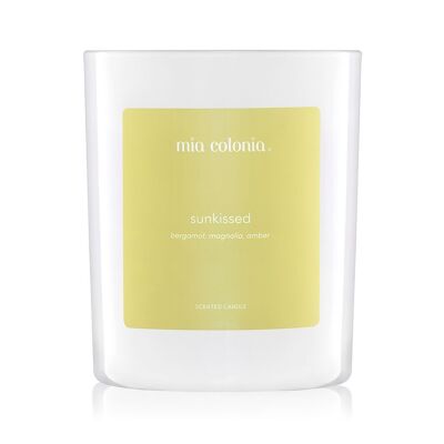Candele profumate Armonica “Sunkissed” 100% cera di colza naturale 250g