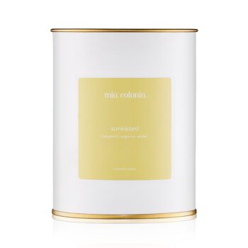 Bougies parfumées Armonica « Sunkissed » 100% cire de colza naturelle 250g 2