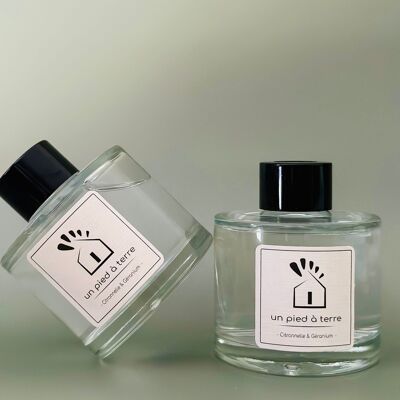 "Lemongrass and Geranium" fragrance diffuser