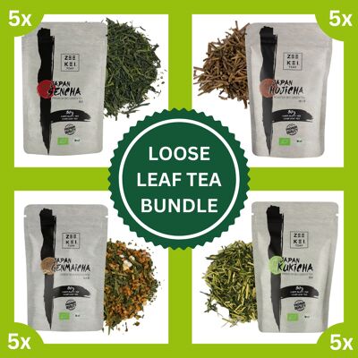 Japanese organic green tea - bundle