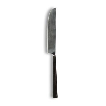 Couteau à steak khos en acier inoxydable noir 1