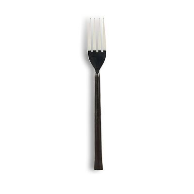 Khos fork in black stainless steel