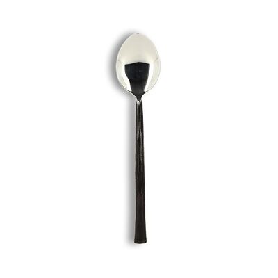 Khos table spoon in black stainless steel