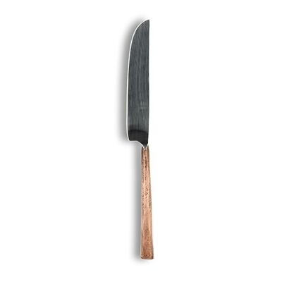 Cuchillo para carne Khos en acero inoxidable cobre.