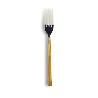 Khos fork in gold-colored stainless steel