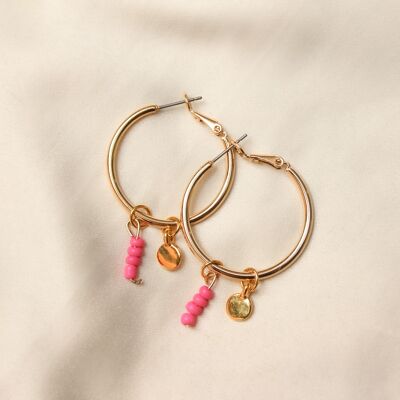 Boucles d'oreilles Fenne ♡ doré