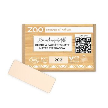 ZAO Recharge Fard à paupières mat * bio, vegan & rechargeable 4