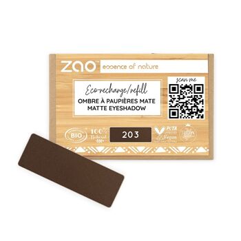 ZAO Recharge Fard à paupières mat * bio, vegan & rechargeable 6