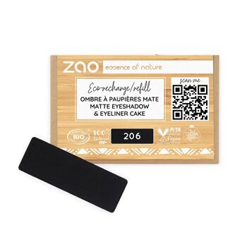ZAO Recharge Fard à paupières mat * bio, vegan & rechargeable 12