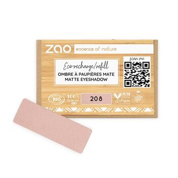 ZAO Recharge Fard à paupières mat * bio, vegan & rechargeable 14