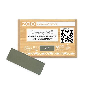 ZAO Recharge Fard à paupières mat * bio, vegan & rechargeable 18