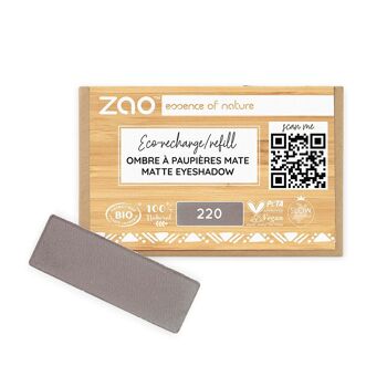 ZAO Recharge Fard à paupières mat * bio, vegan & rechargeable 28