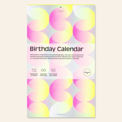 Calendario di compleanno
