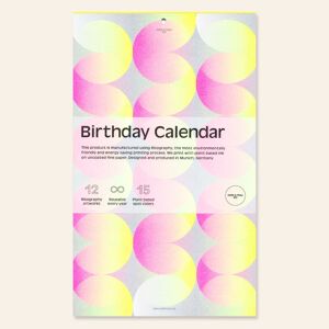 CALENDRIER D'ANNIVERSAIRE