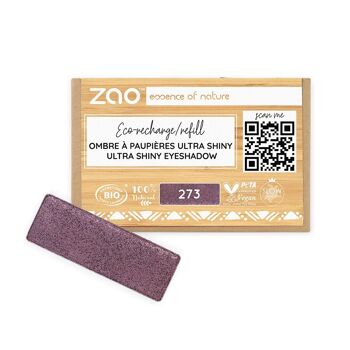 ZAO Recharge Fard à paupières Ultra Shiny *** bio, vegan & rechargeable 8