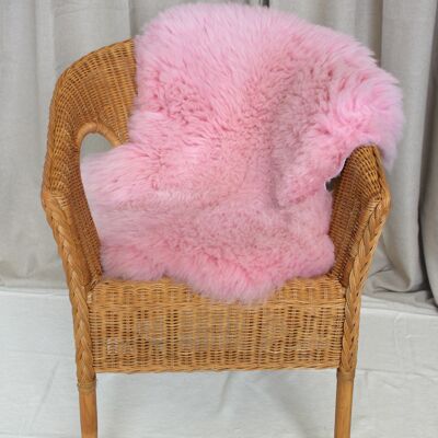 Powder Pink Sheepskin Rug