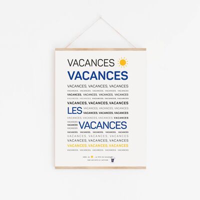 Vacation Mantra Poster (A2, A3, A4, A5)